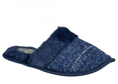 Γυναικείες Παντόφλες Σπιτιού | Υφαντίδης | 624490 | Μπλε - Υφαντίδης - 